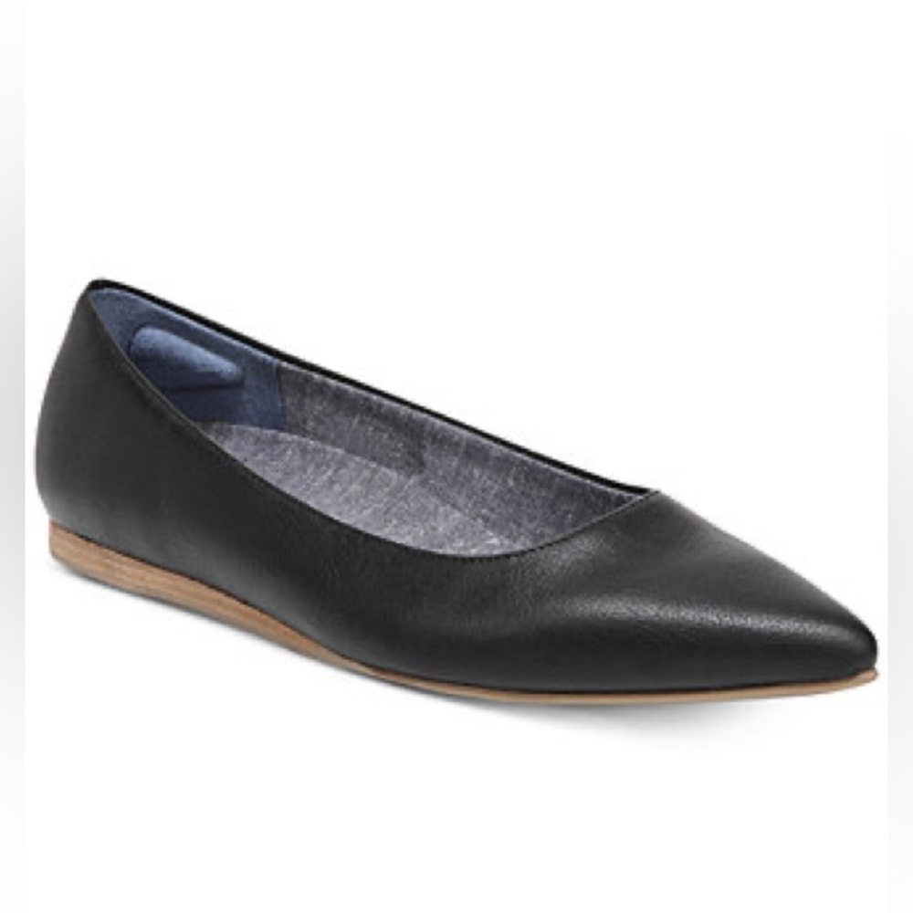 Black  flats- Black Leader - American *Life Style * Collection